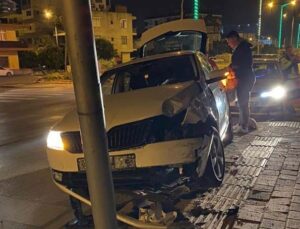 Hastane dönüşü kaza yapan polis, hayatını kaybetti