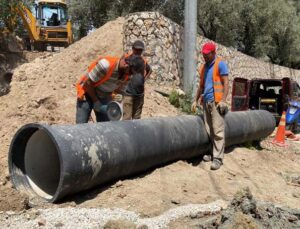 Kaş İslamlar’ın 30 yıllık su sorunu çözülüyor