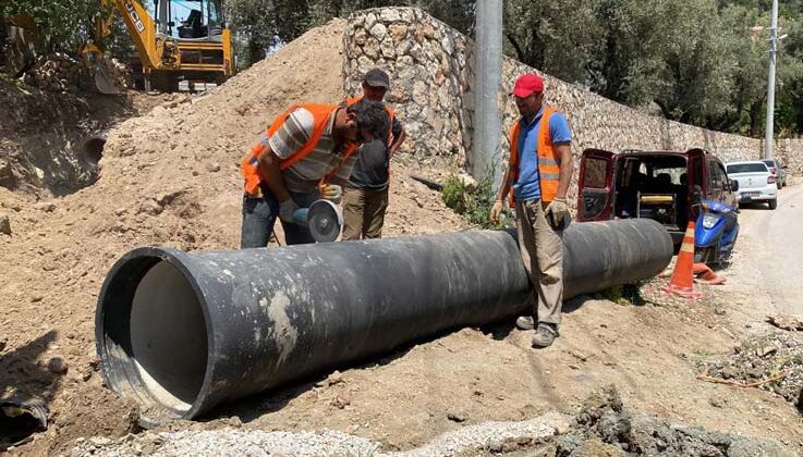 Kaş İslamlar’ın 30 yıllık su sorunu çözülüyor