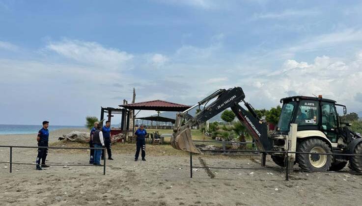 Alanya Belediyesi kaçak yapılarla mücadelesini sürdürüyor
