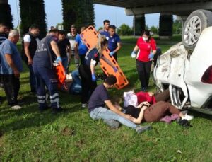 Antalya’da 7 kişinin yaralandığı kazada adeta can pazarı yaşandı