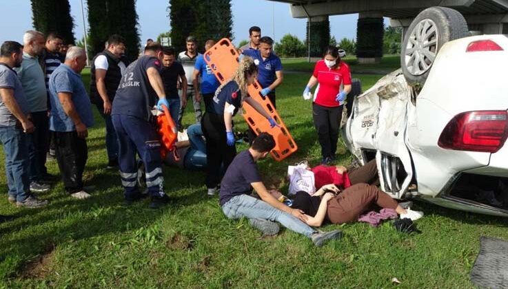 Antalya’da 7 kişinin yaralandığı kazada adeta can pazarı yaşandı