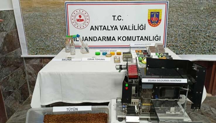 Antalya’da jandarma uyuşturucu tacirlerine göz açtırmıyor