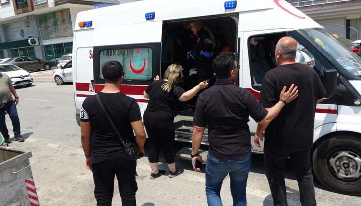 Kazada oğlu yaralanan baba, sağlık ekiplerinin “iyi” cevabı ile rahat nefes aldı