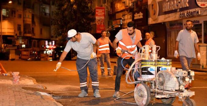Hüsnü Karakaş’ta gece mesaisi