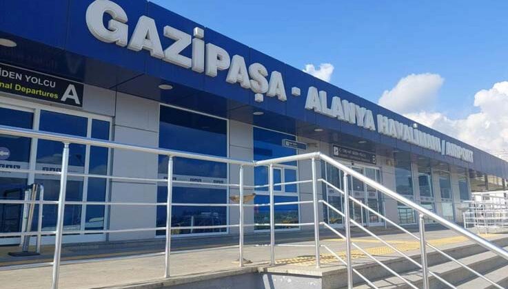 Gazipaşa-Alanya Havalimanını mayıs ayında 70 bin 746 yolcu kullandı