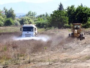 Manavgat Belediyesi’nden yangın önlemi