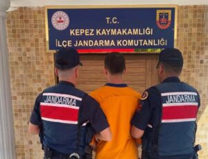 14 yıl hapis cezası bulunan şahıs arkadaşına ait evde yakalandı