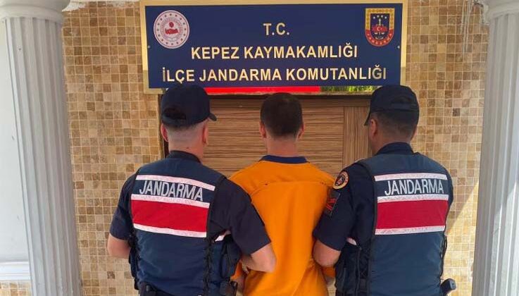 14 yıl hapis cezası bulunan şahıs arkadaşına ait evde yakalandı