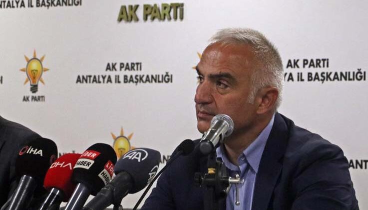 Bakan Ersoy: “En fazla geceleme ve en fazla turizm geliri Antalya’dan”