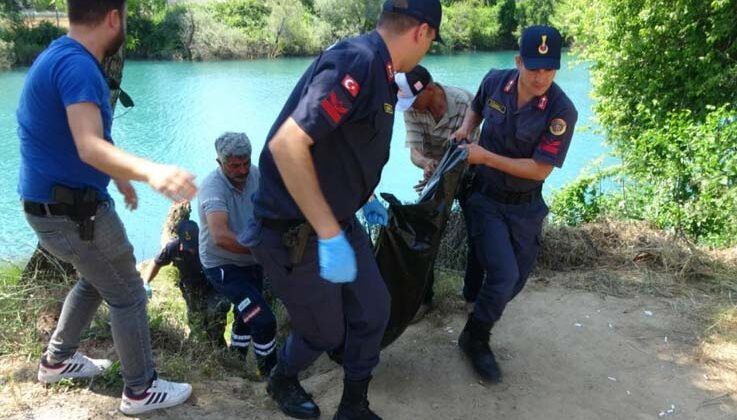 Manavgat Irmağı’nda sürüklenen kadın cesedi ekipleri harekete geçirdi