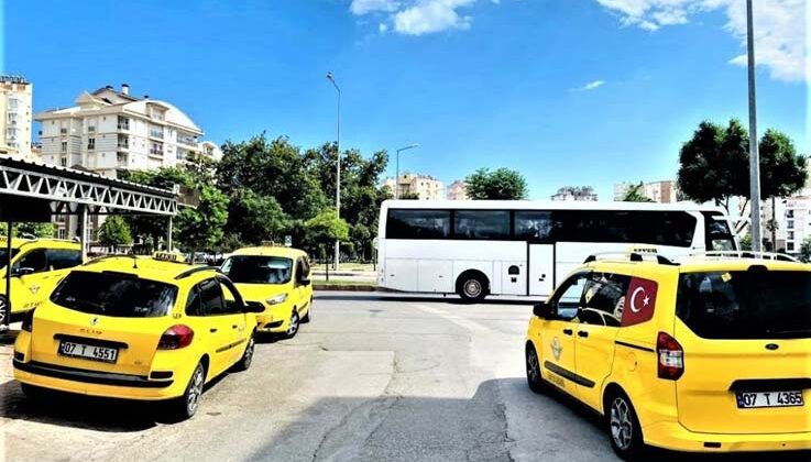 Antalya’da taksimetre ücretlerine ortalama yüzde 25 zam