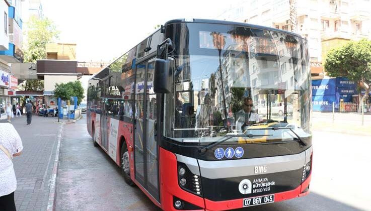 Antalya’da 4 günlük Kurban Bayramı’nda ulaşım ücretsiz