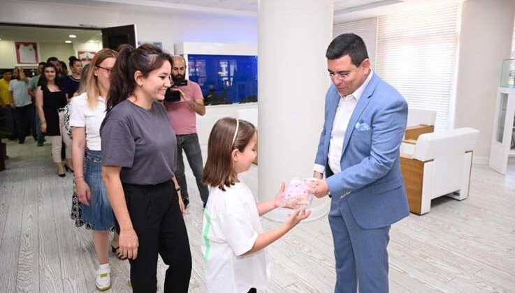 Kepez Belediyesi’nde bayramlaşma töreni