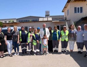 Manavgat Belediyesi’nde bayramlaşma töreni