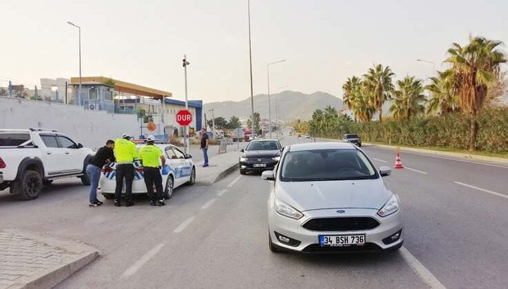 Gazipaşa’da trafikte bayram denetimi