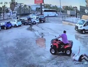 Sosyal medya için ATV ile drift videosu çektiler, sosyal medyanın diline düştüler