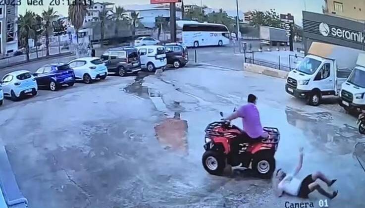 Sosyal medya için ATV ile drift videosu çektiler, sosyal medyanın diline düştüler