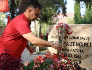 Başkan Yücel şehitleri ve kimsesizleri unutmadı