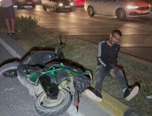 Kazada yaralanan ehliyetsiz motosiklet sürücüsüne trafik cezası hastane yolunda kesildi