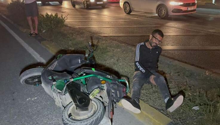 Kazada yaralanan ehliyetsiz motosiklet sürücüsüne trafik cezası hastane yolunda kesildi
