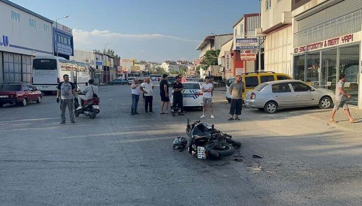 Kaskı sayesinde ölümden döndü