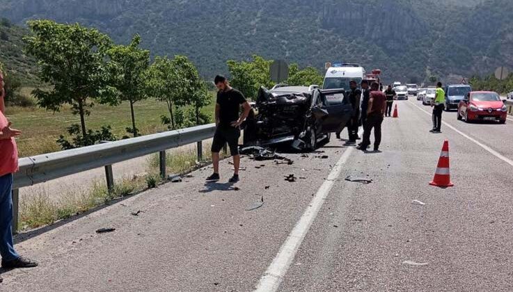 Antalya’da trafik kazası: 1 ölü