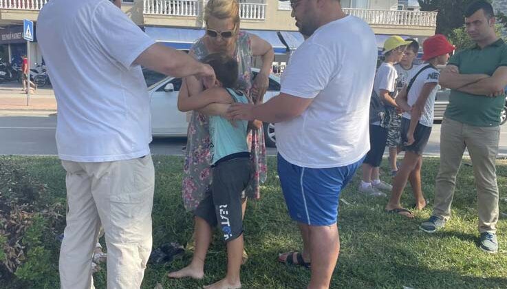 Polonyalı sürücü Rus çocuğa çarptı: 1 yaralı