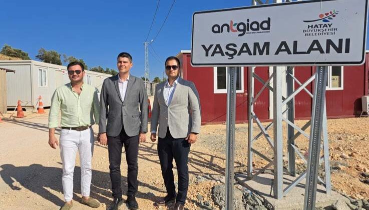 ANTGİAD’dan Hatay’a “Yaşam Alanı”