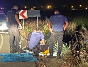Kontrolünü kaybeden motosiklet sürücüsü kazada hayatını kaybetti