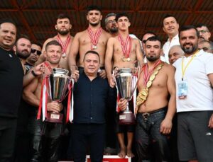 Kırkpınar’da, Antalya Büyükşehir fırtınası esti