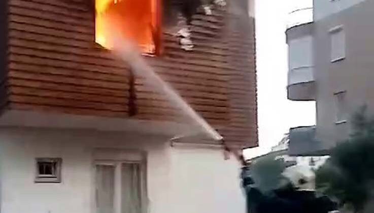 Antalya’da korkutan yangın: 5 kişi dumandan etkilendi