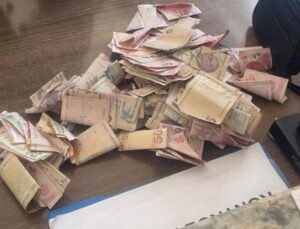 Dilenirken yakalandı, üzerinden bin 640 TL çıktı