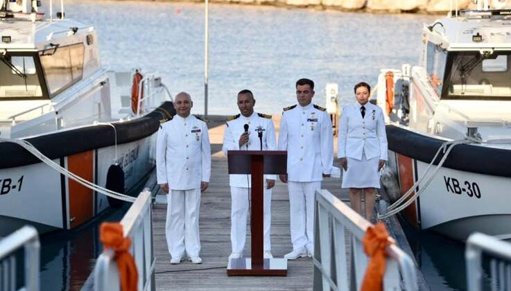 Sahil Güvenlik Antalya Grup Komutanlığı’nda devir teslim töreni