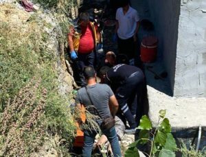 Çalıştığı inşaattan düşen genç yaralandı