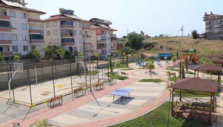 Alanya Belediyesi’nden Payallar Mahallesi’ne yeni park