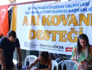 Antalya Büyükşehir Belediyesi’nden üreticilere kovan desteği
