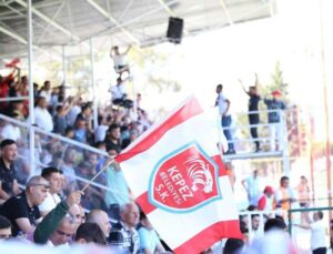 Kepezspor bayrakları caddeleri süsleyecek