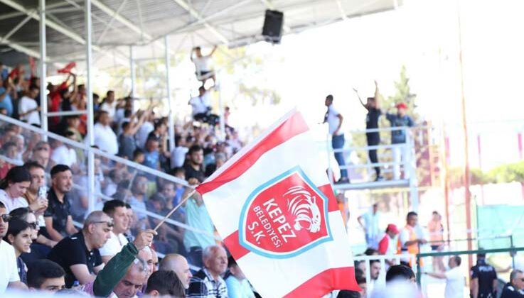 Kepezspor bayrakları caddeleri süsleyecek