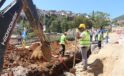 Finike Kanalizasyon Şebeke Hattı inşaatında sona gelindi