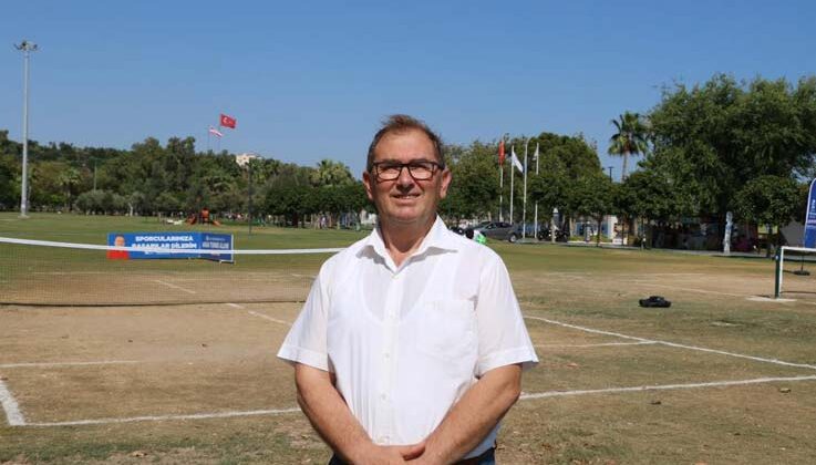 Büyükşehir’den gençlere ayak tenisi sahası
