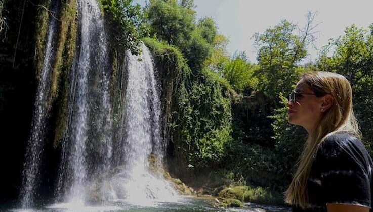 Büyük İskender’in atlarını suladığı Düden Şelalesi kurumak üzere