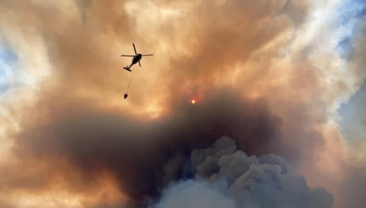 Çanakkale’de büyük yangın