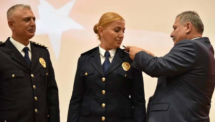 Antalya Emniyeti’nde rütbe terfi töreni