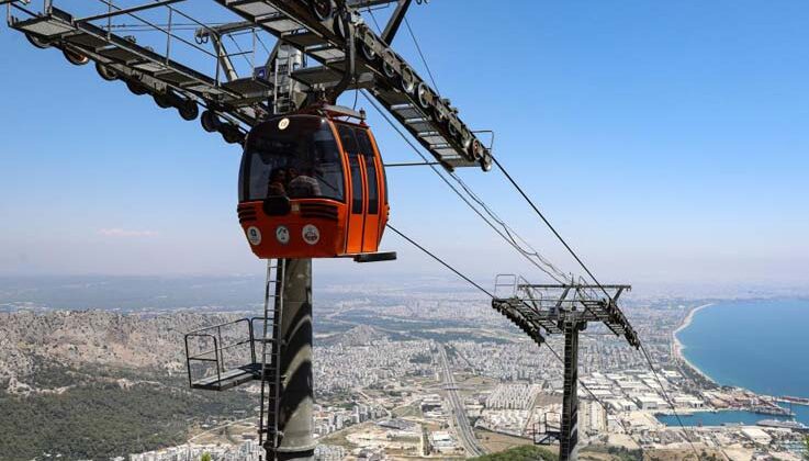 Tünektepe Teleferik yerli ve yabancıların gözdesi