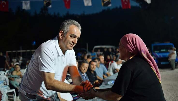 18. Alim Pınarı Yayla Şenlikleri’ne katılan ilk başkan Semih Esen oldu