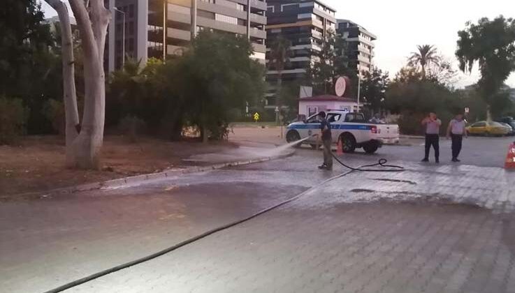 Büyükşehir ekipleri karavan park tahliyesini tamamladı