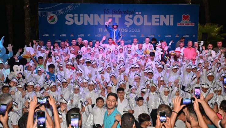 Kepez’den 480 çocuğa sünnet düğünü