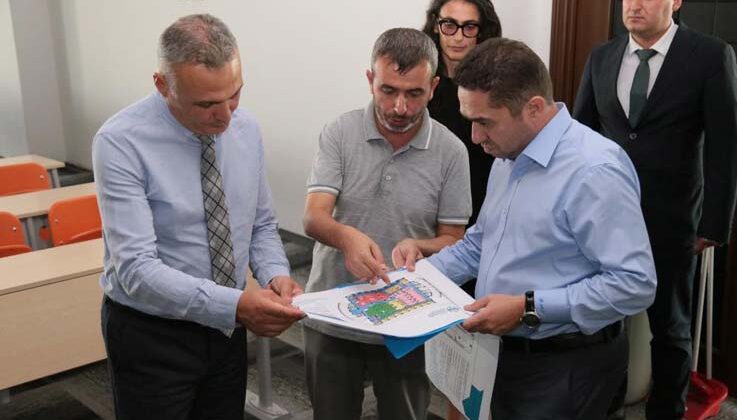 Rektör Türkdoğan ALKÜ binalarını inceledi