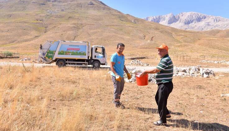 Alanya’da yaylaların çöp sorunu çözüldü